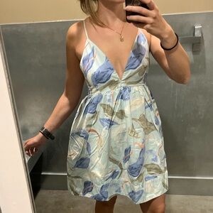 Abercrombie & Fitch vneck babydoll dress
